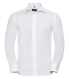 Men´s Long Sleeve Easy Care Tailored Oxford Shirt White