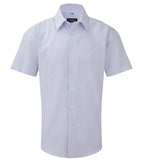 Men´s Short Sleeve Easy Care Tailored Oxford Shirt OxfordBlue