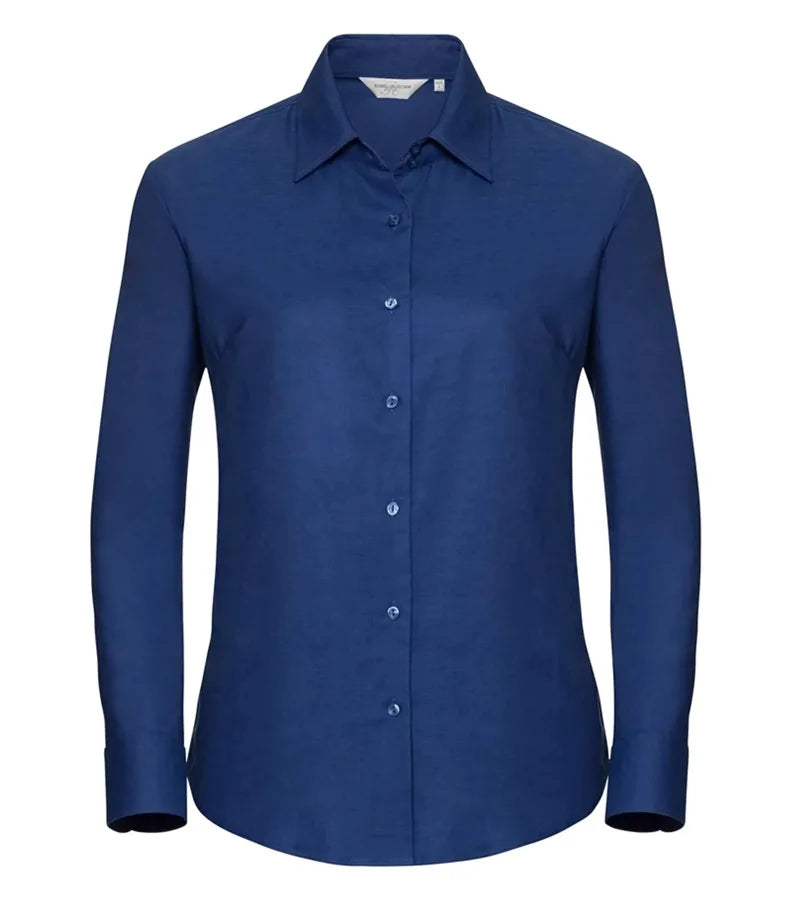 Ladies´ Long Sleeve Easy Care Oxford Shirt BrightRoyal