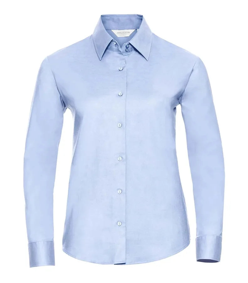 Ladies´ Long Sleeve Easy Care Oxford Shirt OxfordBlue