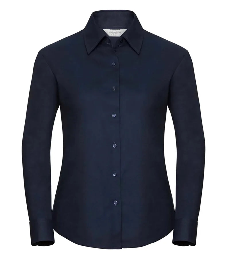 Ladies´ Long Sleeve Easy Care Oxford Shirt BrightNavy