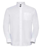 Men´s Long Sleeve Easy Care Oxford Shirt White