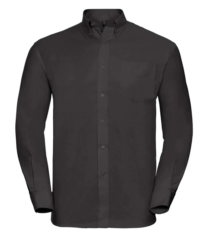 Men´s Long Sleeve Easy Care Oxford Shirt Black