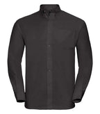 Men´s Long Sleeve Easy Care Oxford Shirt Black