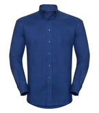 Men´s Long Sleeve Easy Care Oxford Shirt BrightRoyal