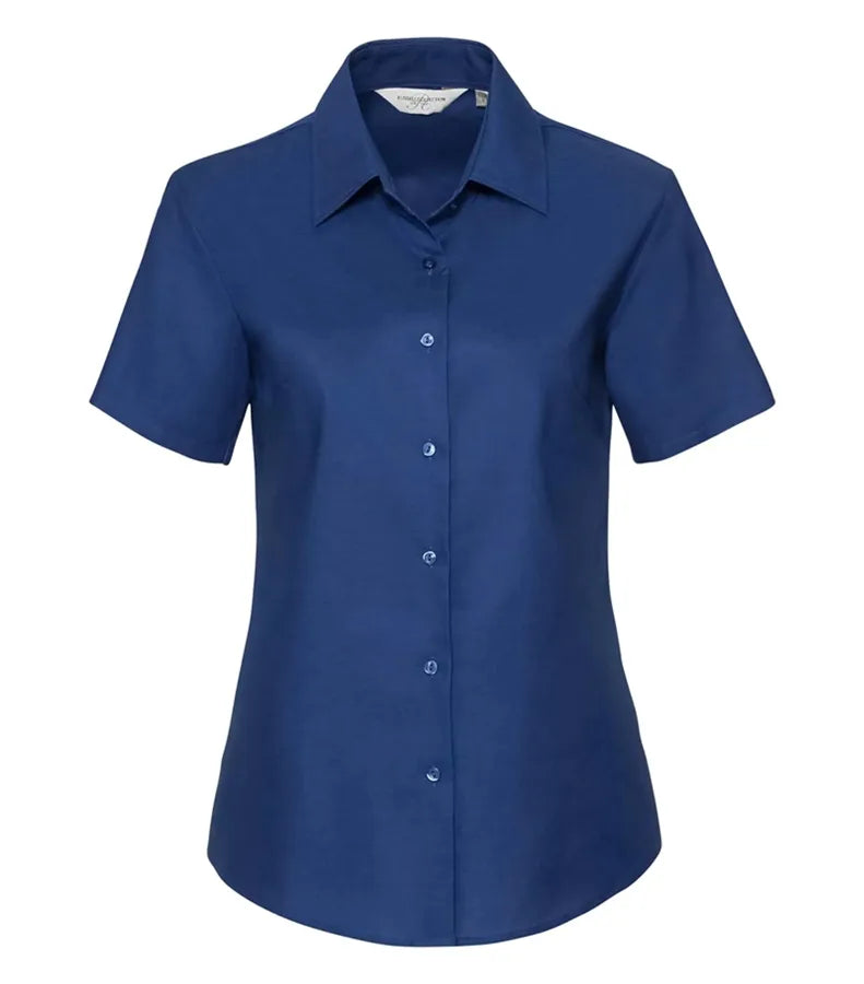 Ladies´ Short Sleeve Easy Care Oxford Shirt BrightRoyal