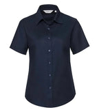 Ladies´ Short Sleeve Easy Care Oxford Shirt BrightNavy