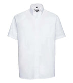 Men´s Short Sleeve Easy Care Oxford Shirt White