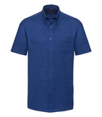 Men´s Short Sleeve Easy Care Oxford Shirt BrightRoyal