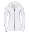 Ladies´ Authentic Zipped Hood White