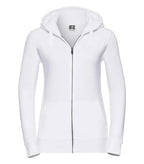 Ladies´ Authentic Zipped Hood White