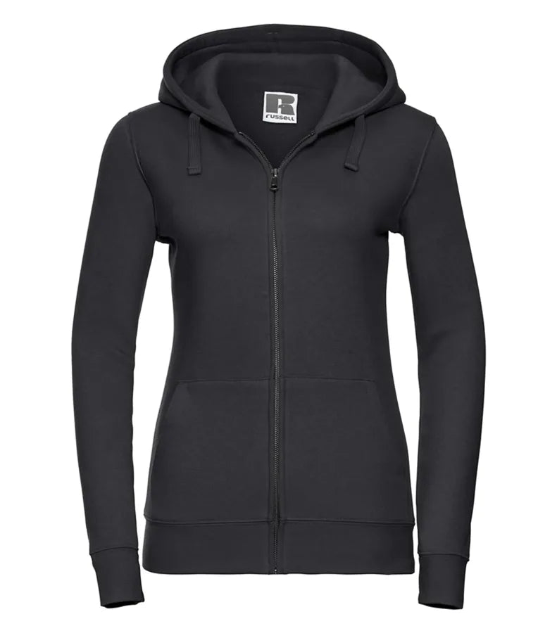 Ladies´ Authentic Zipped Hood Black
