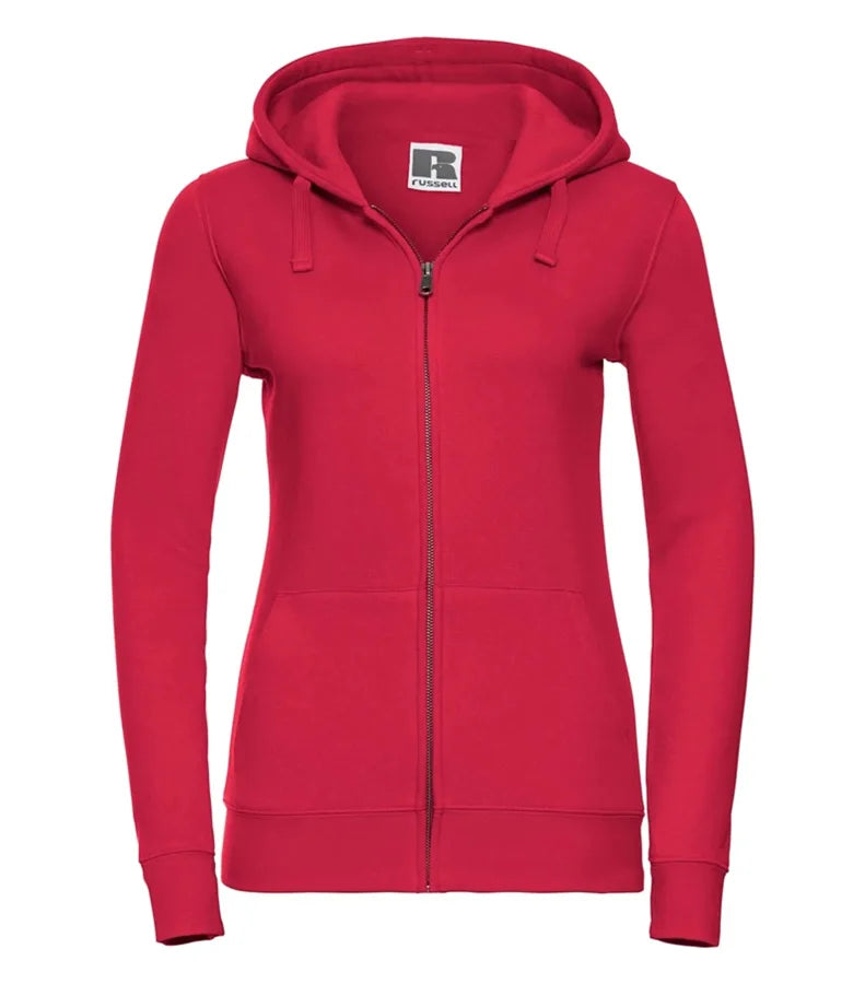 Ladies´ Authentic Zipped Hood ClassicRed