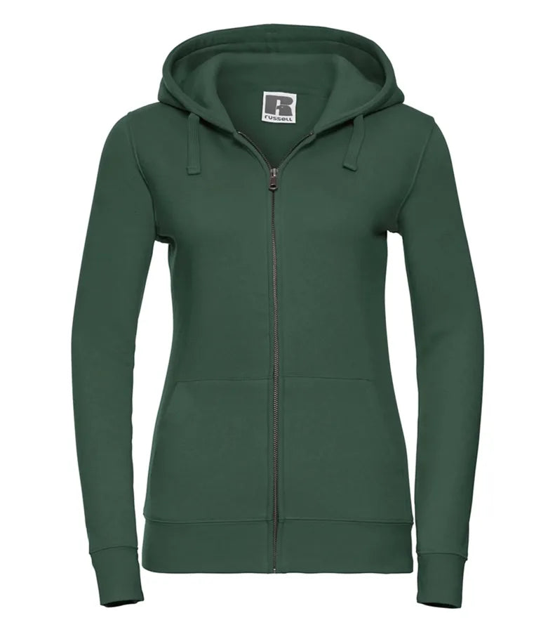 Ladies´ Authentic Zipped Hood BottleGreen