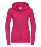 Ladies´ Authentic Zipped Hood Fuchsia