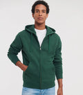 Men´s Authentic Zipped Hood White
