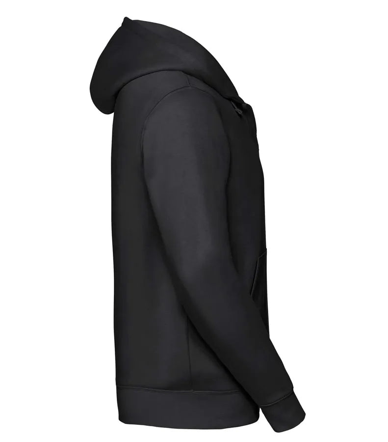 Men´s Authentic Zipped Hood Black