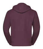 Men´s Authentic Zipped Hood Burgundy