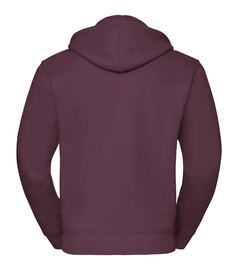 Men´s Authentic Zipped Hood Burgundy