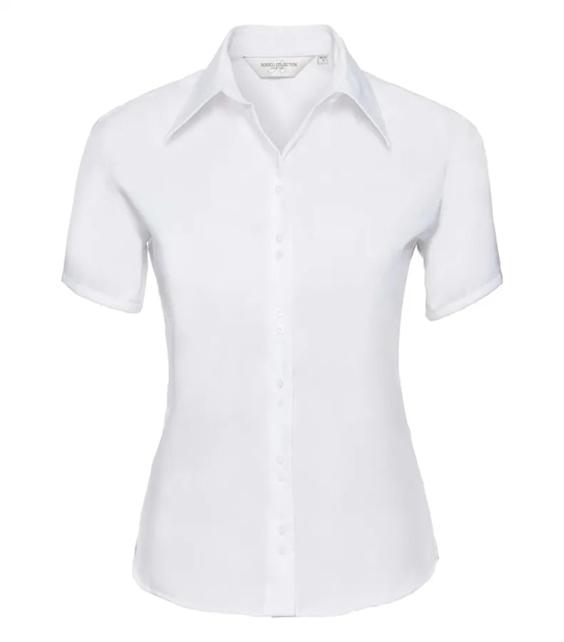 Ladies´ Short Sleeve Ultimate Non-Iron Shirt White