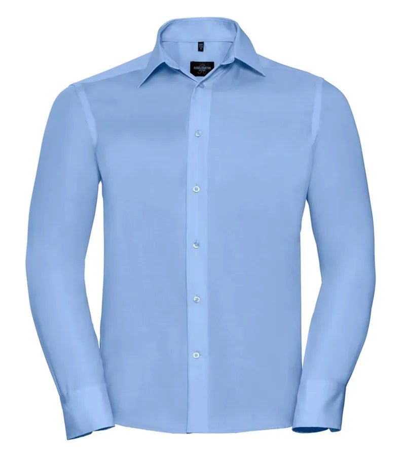 Men´s Long Sleeve Tailored Ultimate Non-Iron Shirt BrightSky