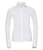 Ladies´ Long Sleeve Ultimate Stretch White