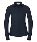 Ladies´ Long Sleeve Ultimate Stretch BrightNavy