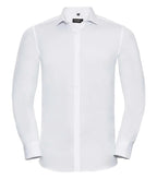 Men´s Long Sleeve Ultimate Stretch White