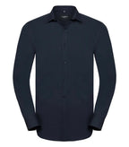 Men´s Long Sleeve Ultimate Stretch BrightNavy