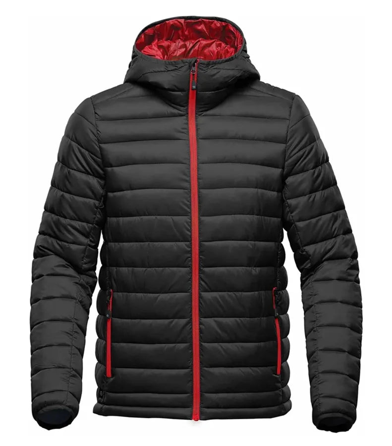 Stavanger Thermal Jacket Black/BrightRed