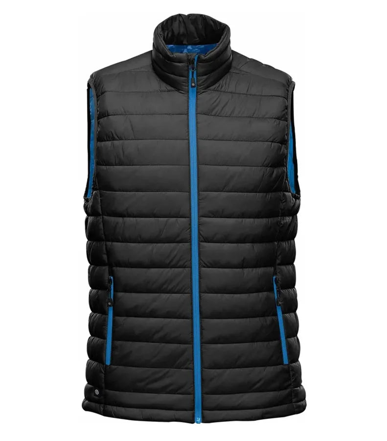 Stavanger Thermal Vest Black/AzureBlue