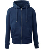 Mens Anthem full-zip hoodie Navy