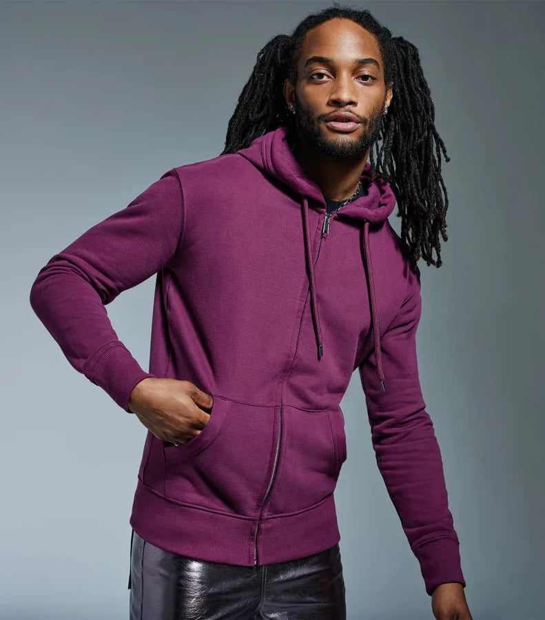 Mens Anthem full-zip hoodie LightBlue