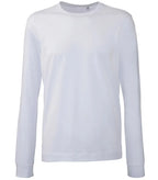 Mens long sleeve Anthem t-shirt White