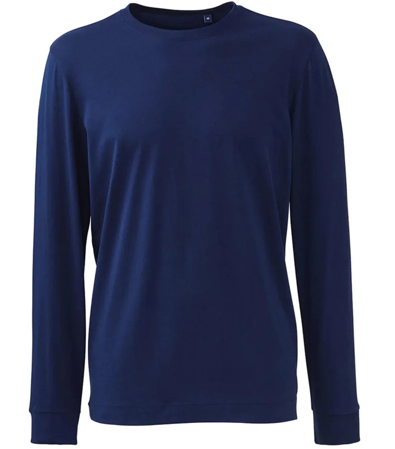 Mens long sleeve Anthem t-shirt Navy