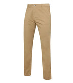 Men's slim fit cotton chino Khaki