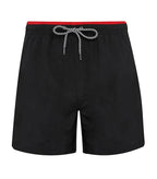 Men's swim shorts Black/Red