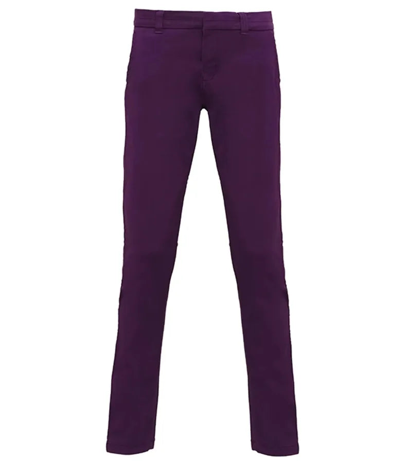 Women's chino Purple