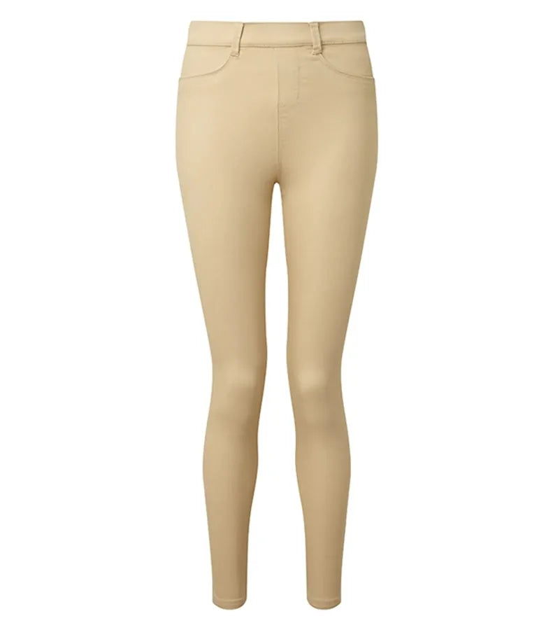 Womens Jeggings Natural