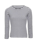 Women's Mariniere coastal L/S tee White/Navy