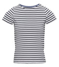 Women's Mariniere coastal S/S tee White/Navy