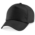 Junior Original 5 Panel Cap Black