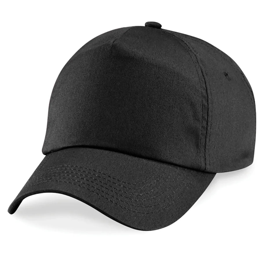 Junior Original 5 Panel Cap Black