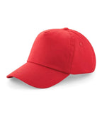 Junior Original 5 Panel Cap BrightRed