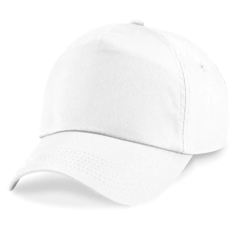 Junior Original 5 Panel Cap White
