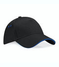 Ultimate 5 Panel Cap - Sandwich Peak Black/BrightRoyal