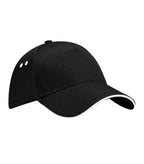 Ultimate 5 Panel Cap - Sandwich Peak Black/White