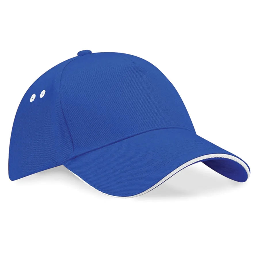 Ultimate 5 Panel Cap - Sandwich Peak BrightRoyal/White
