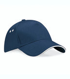 Ultimate 5 Panel Cap - Sandwich Peak FrenchNavy/Putty