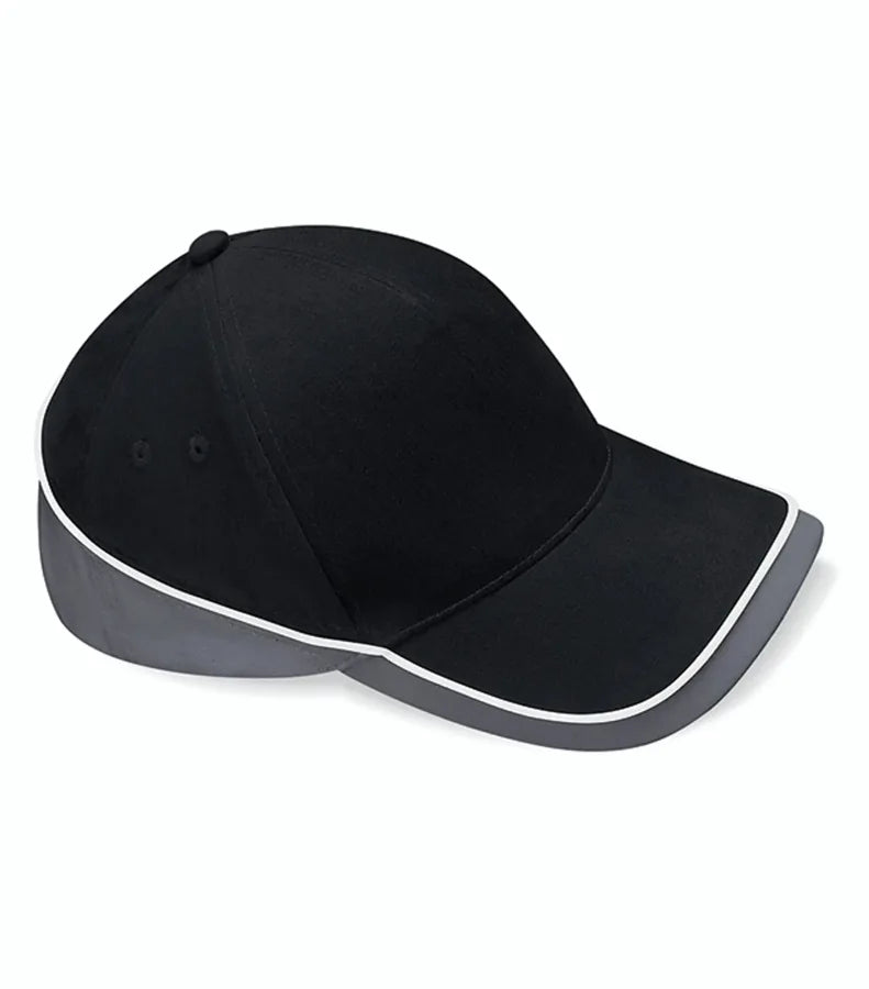 Teamwear Competition Cap Black/GraphiteGrey/White